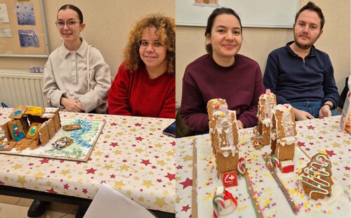 Erasmus Students Celebrate Christmas with Gingerbread Decorating